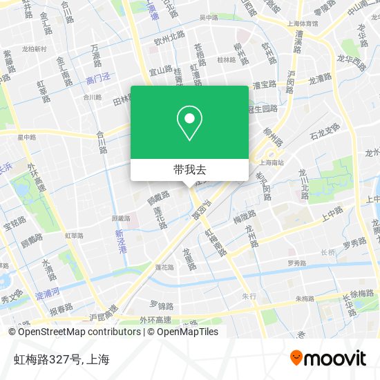 虹梅路327号地图