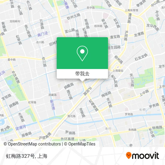 虹梅路327号地图