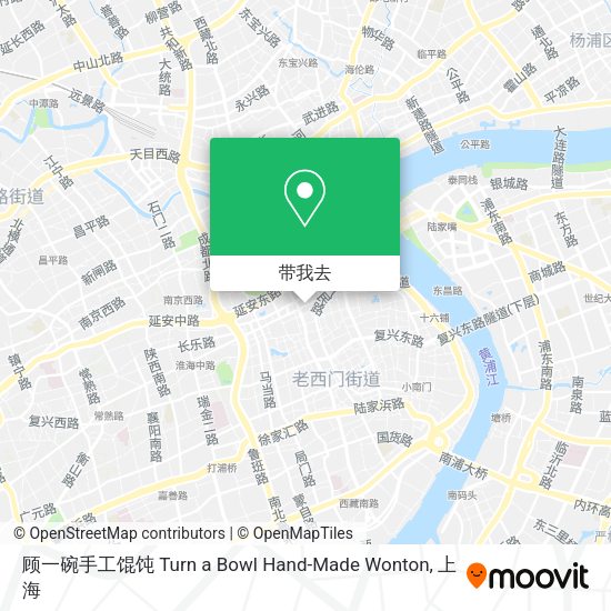 顾一碗手工馄饨 Turn a Bowl Hand-Made Wonton地图
