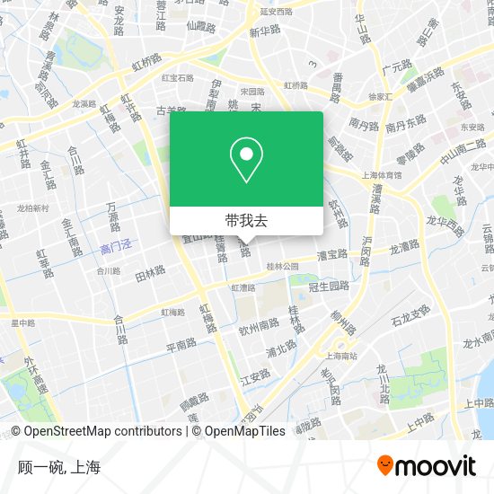 顾一碗地图