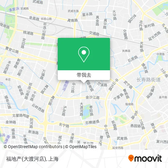 福地产(大渡河店)地图