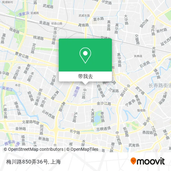 梅川路850弄36号地图