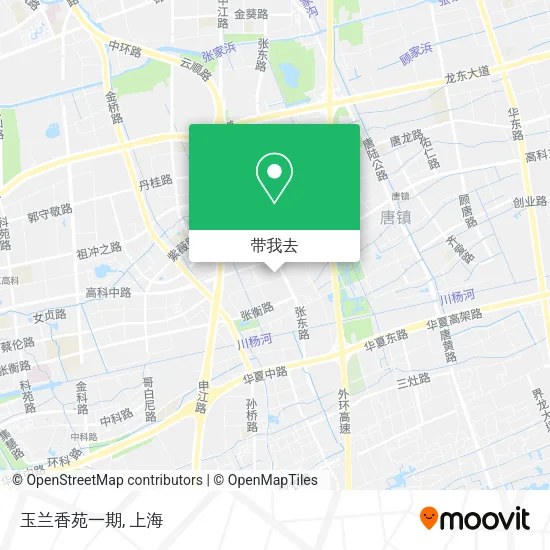 玉兰香苑一期地图