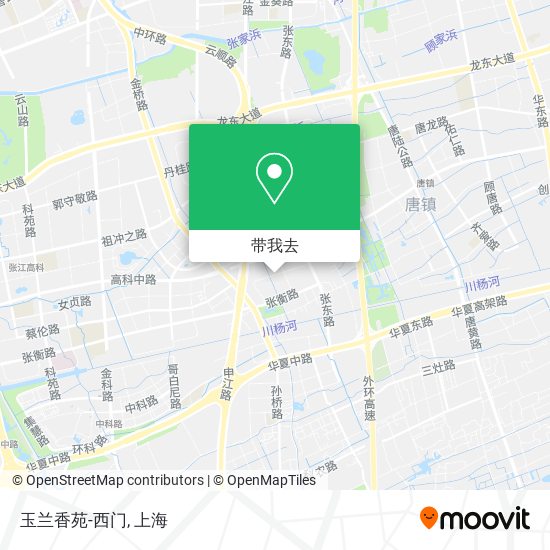 玉兰香苑-西门地图