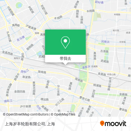 上海岁丰轮胎有限公司地图