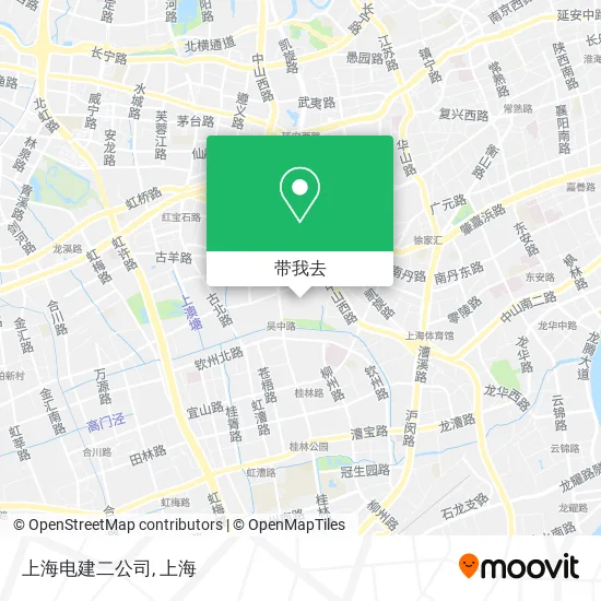 上海电建二公司地图