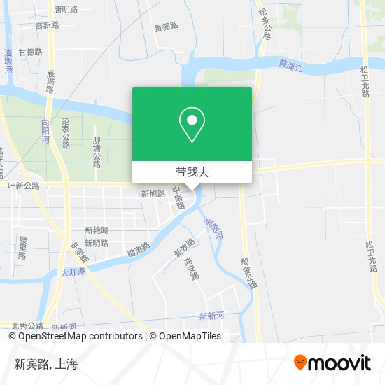 新宾路地图