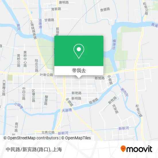 中民路/新宾路(路口)地图