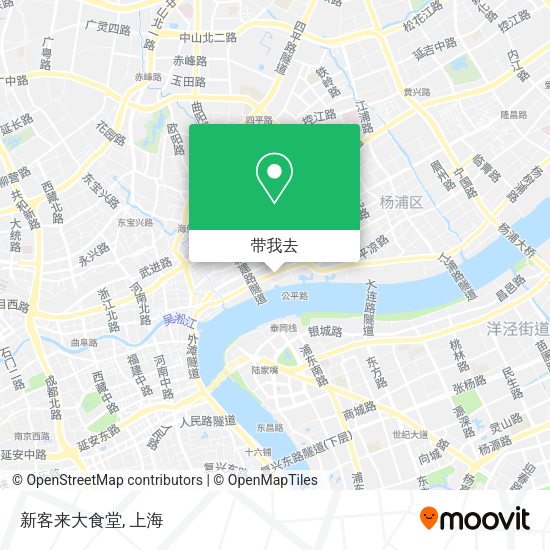 新客来大食堂地图