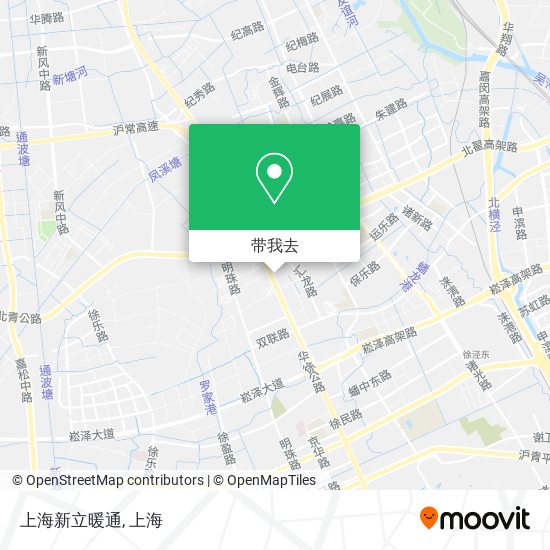 上海新立暖通地图