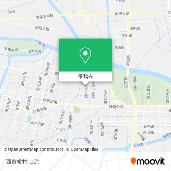 西黄桥村地图