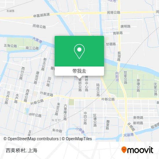 西黄桥村地图