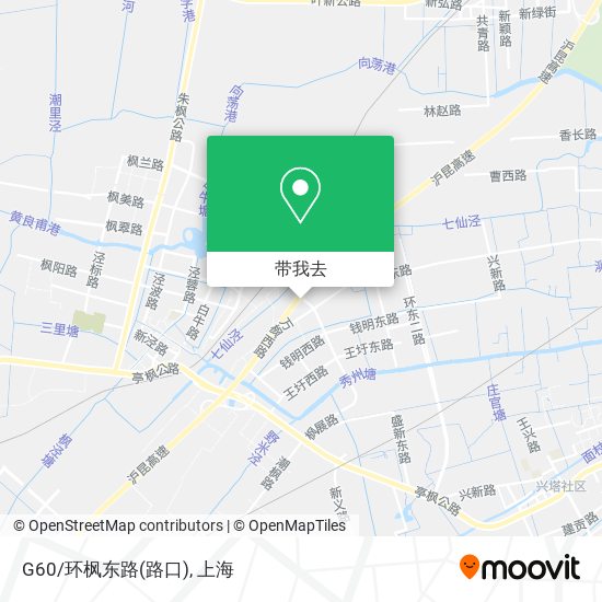 G60/环枫东路(路口)地图