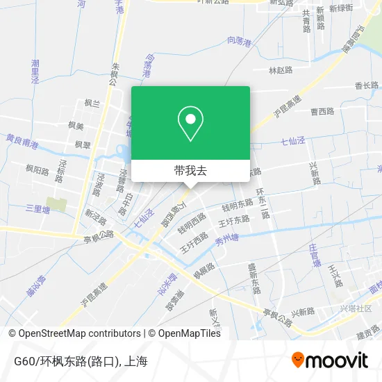 G60/环枫东路(路口)地图