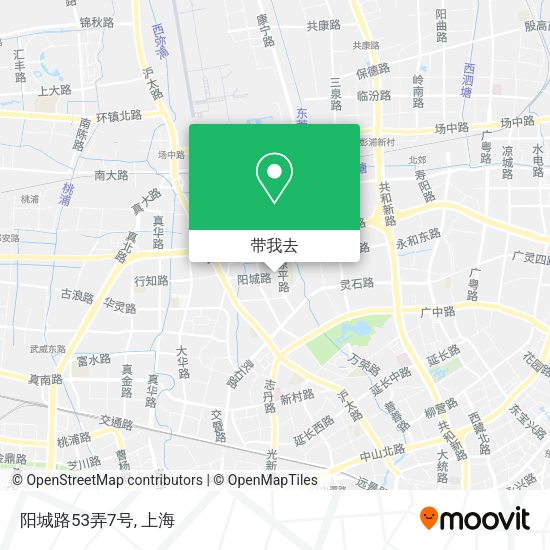 阳城路53弄7号地图