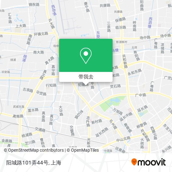 阳城路101弄44号地图