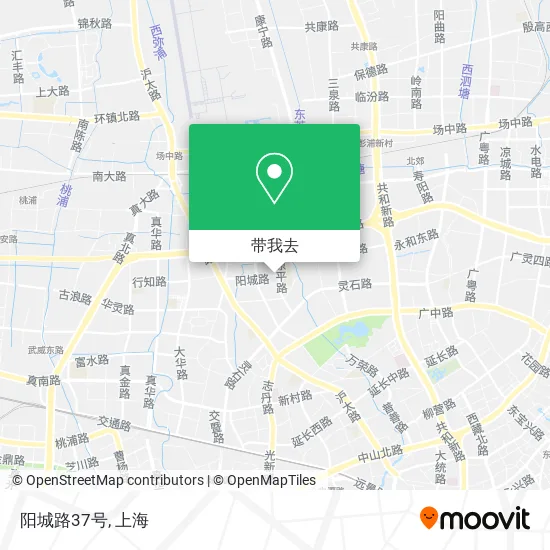 阳城路37号地图