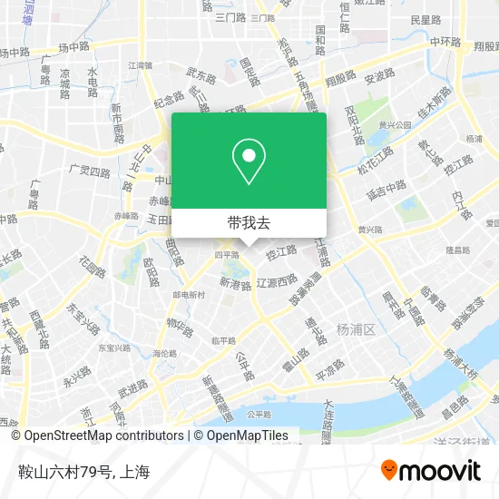 鞍山六村79号地图