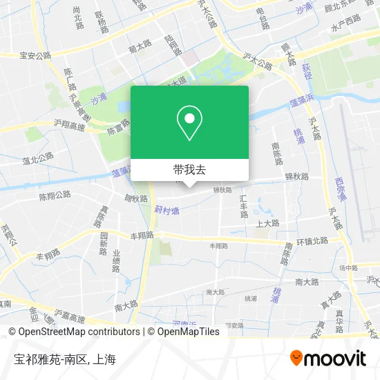 宝祁雅苑-南区地图