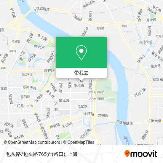 包头路/包头路765弄(路口)地图