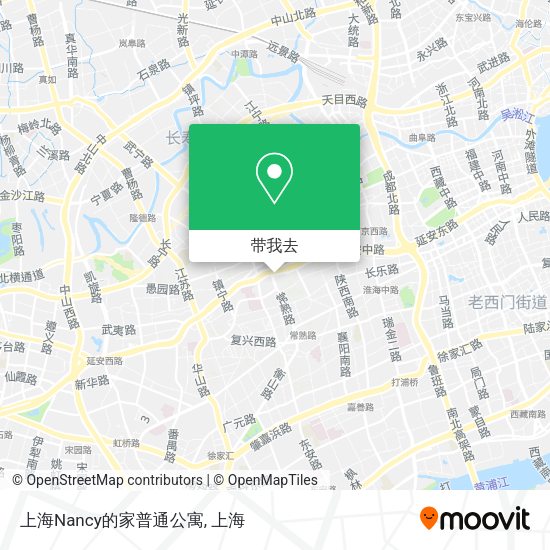 上海Nancy的家普通公寓地图