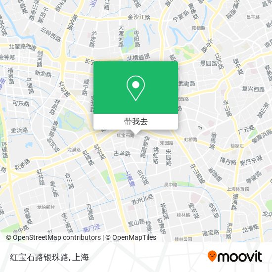 红宝石路银珠路地图