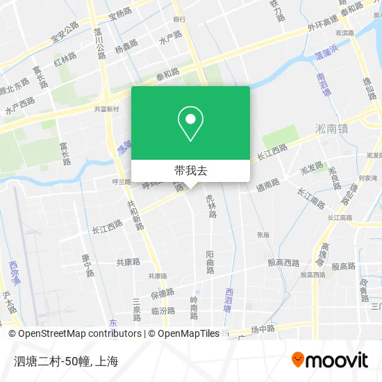 泗塘二村-50幢地图