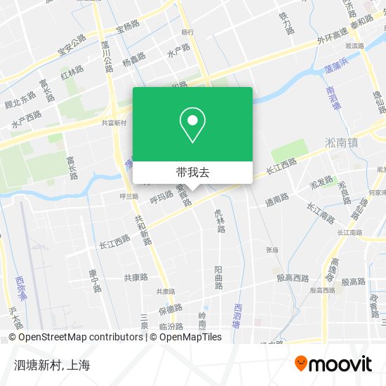 泗塘新村地图