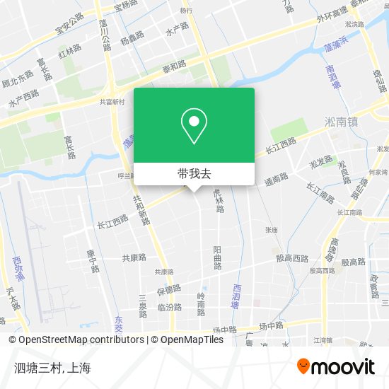 泗塘三村地图