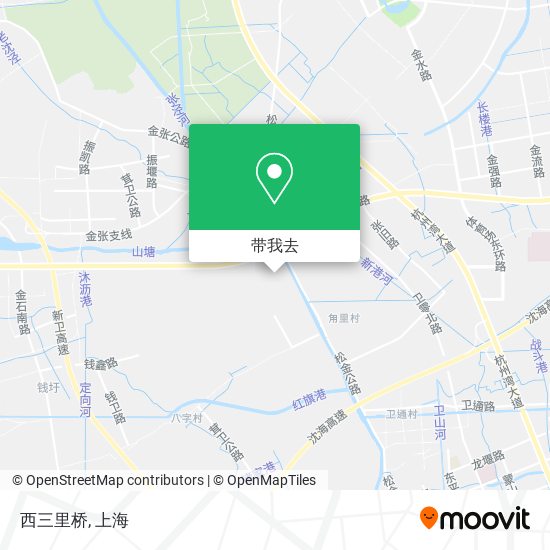 西三里桥地图