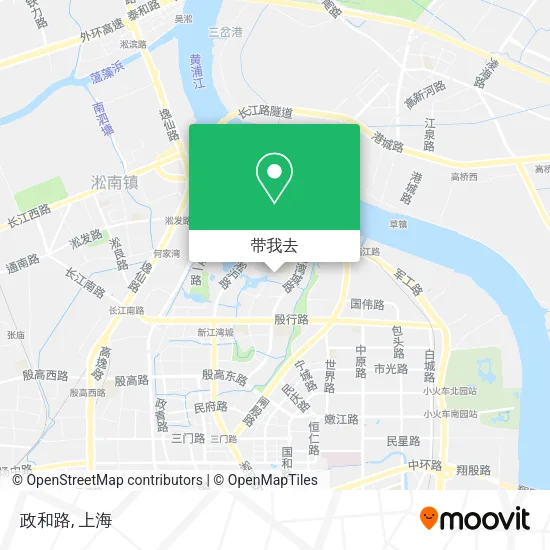 政和路地图