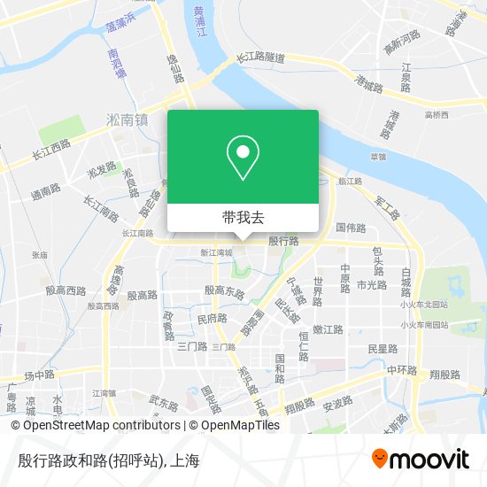 殷行路政和路(招呼站)地图