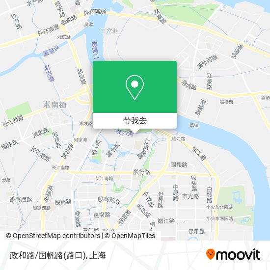 政和路/国帆路(路口)地图