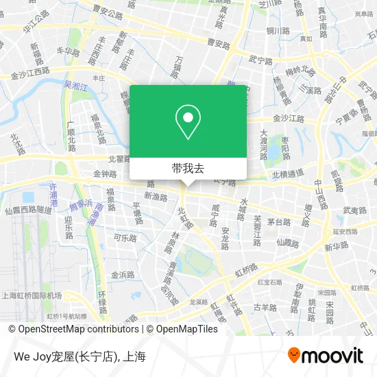 We Joy宠屋(长宁店)地图