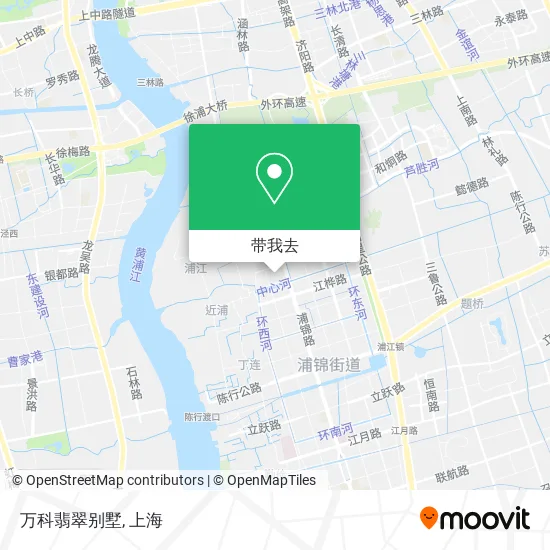 万科翡翠别墅地图