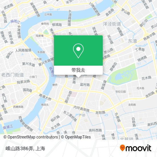 峨山路386弄地图