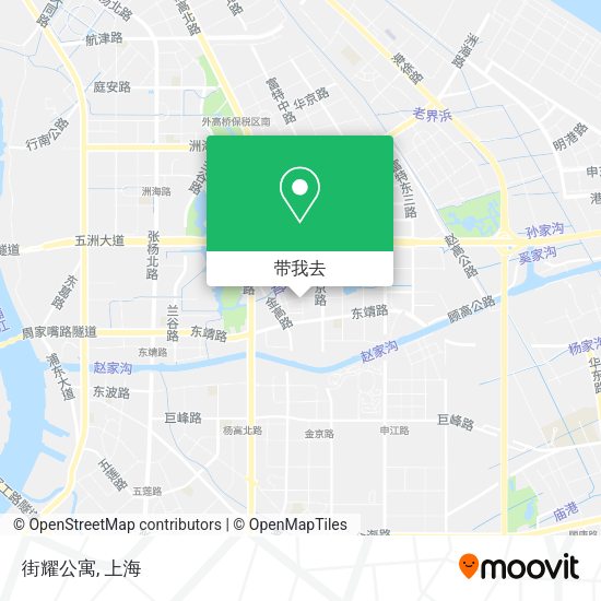 街耀公寓地图