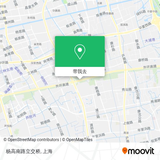 杨高南路立交桥地图