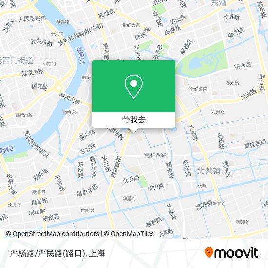 严杨路/严民路(路口)地图