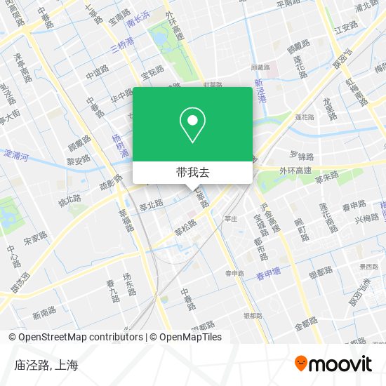 庙泾路地图