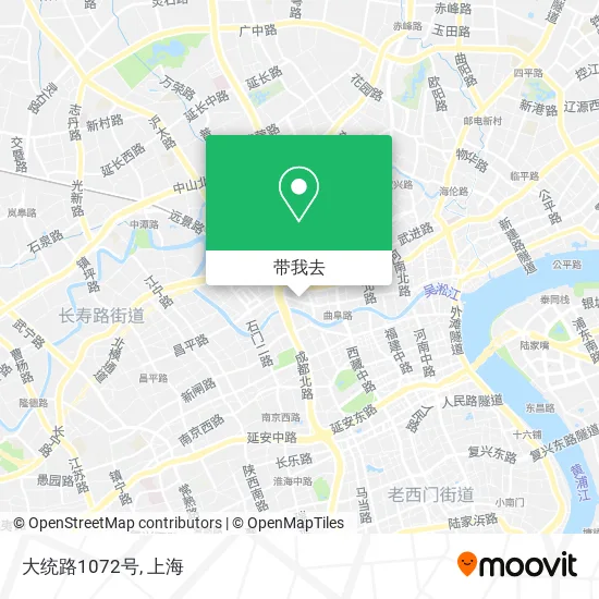 大统路1072号地图