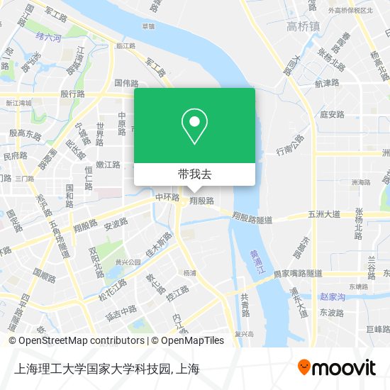 上海理工大学国家大学科技园地图