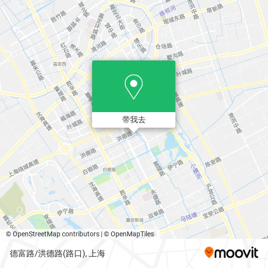德富路/洪德路(路口)地图