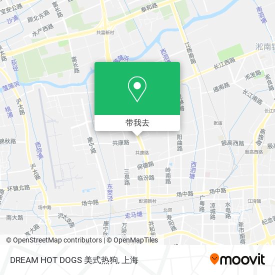 DREAM HOT DOGS 美式热狗地图