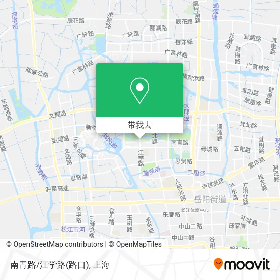 南青路/江学路(路口)地图