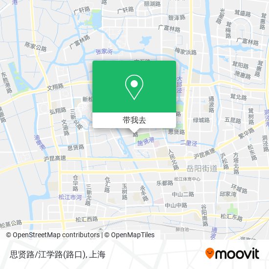 思贤路/江学路(路口)地图