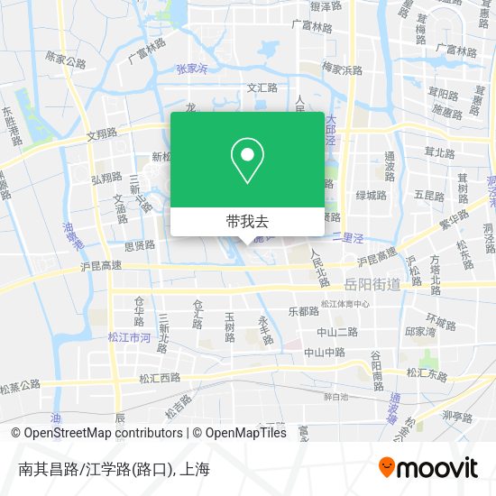 南其昌路/江学路(路口)地图