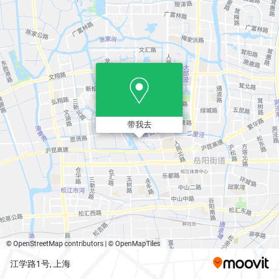 江学路1号地图