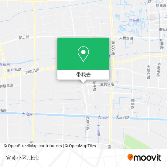 宣黄小区地图