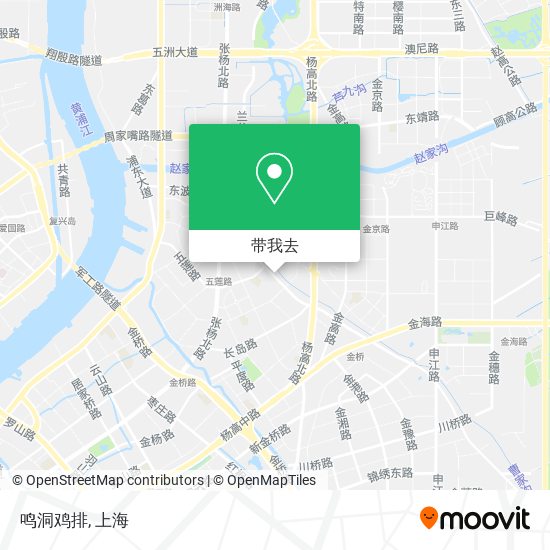 鸣洞鸡排地图